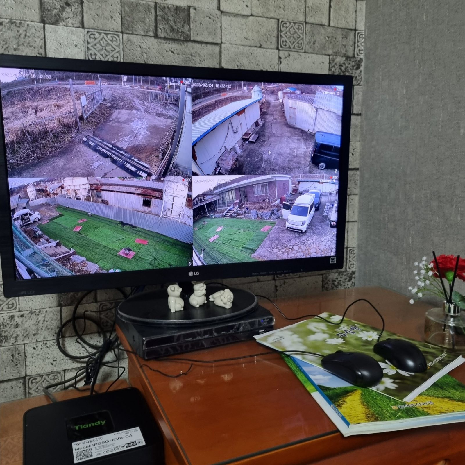 공사꾼 CCTV 서비스 장비 확인 이미지