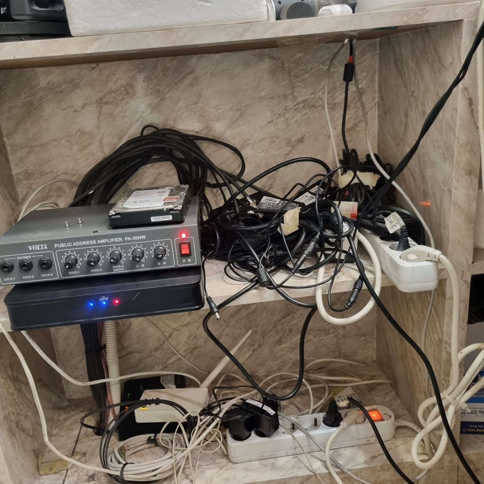 경기도 부천시 매장 CCTV 녹화기 구성 이미지