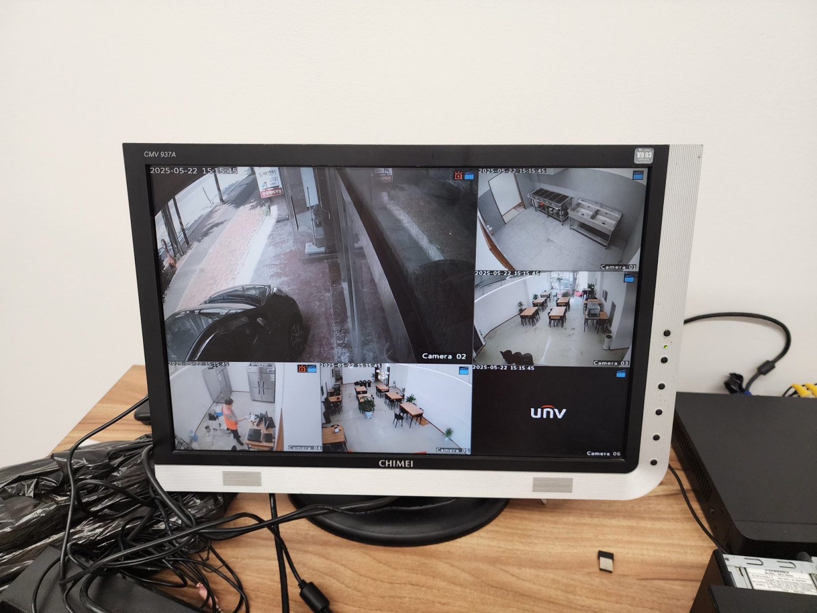 서울특별시 양천구 매장 CCTV 배선 작업 이미지